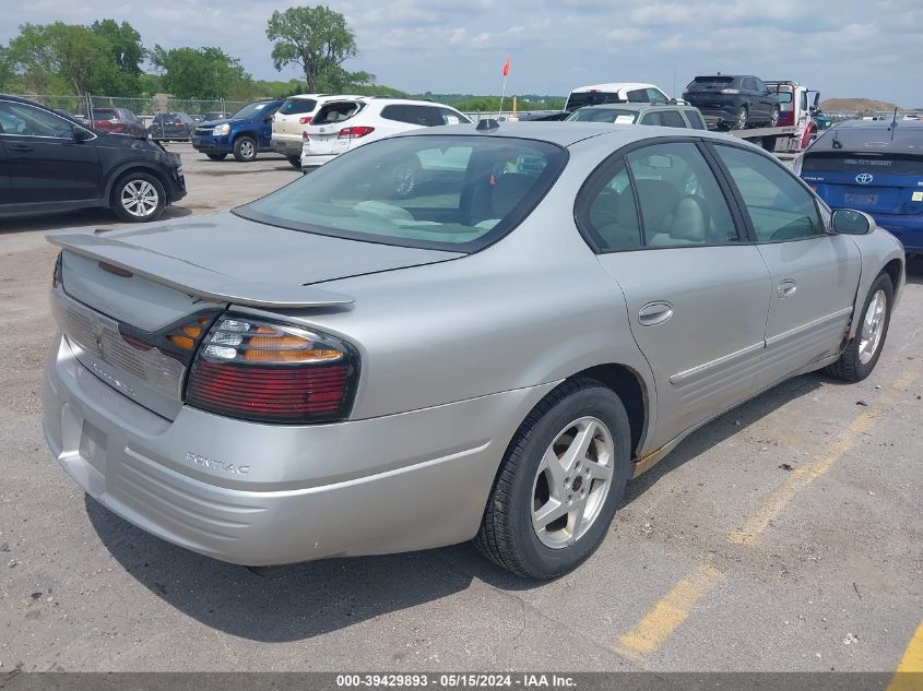 2004 Pontiac Bonneville Se VIN: 1G2HX52K44U261659 Lot: 39429893