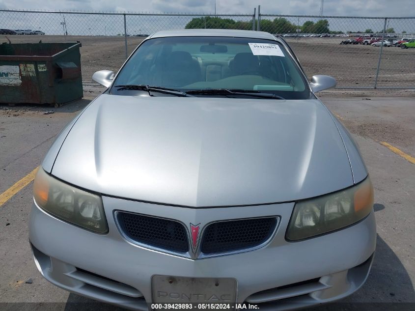 2004 Pontiac Bonneville Se VIN: 1G2HX52K44U261659 Lot: 39429893