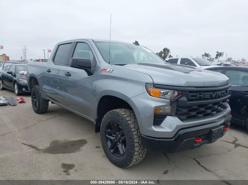 2023 Chevrolet Silverado 1500 4Wd Short Bed Custom Trail Boss VIN: 3GCUDCEDXPG235174 Lot: 39429895