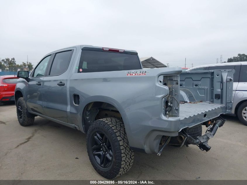 2023 Chevrolet Silverado 1500 4Wd Short Bed Custom Trail Boss VIN: 3GCUDCEDXPG235174 Lot: 39429895