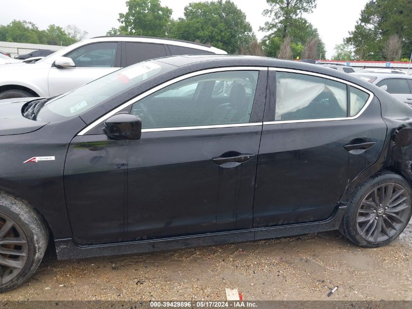 2022 Acura Ilx Premium A-Spec Packages/Technology A-Spec Packages VIN: 19UDE2F83NA002663 Lot: 39429896