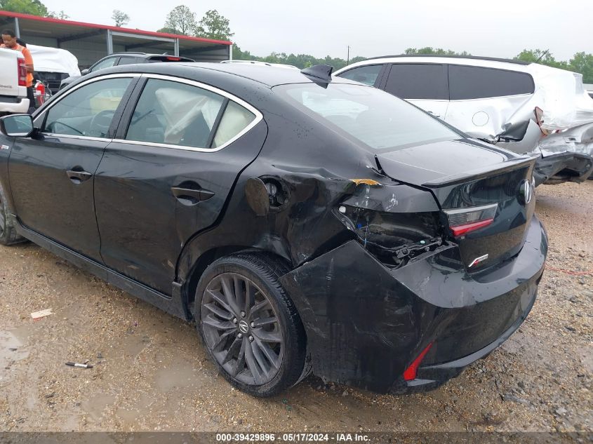 2022 Acura Ilx Premium A-Spec Packages/Technology A-Spec Packages VIN: 19UDE2F83NA002663 Lot: 39429896