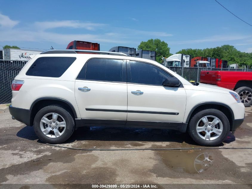 2009 GMC Acadia Sle-1 VIN: 1GKER13D99J155058 Lot: 39429899