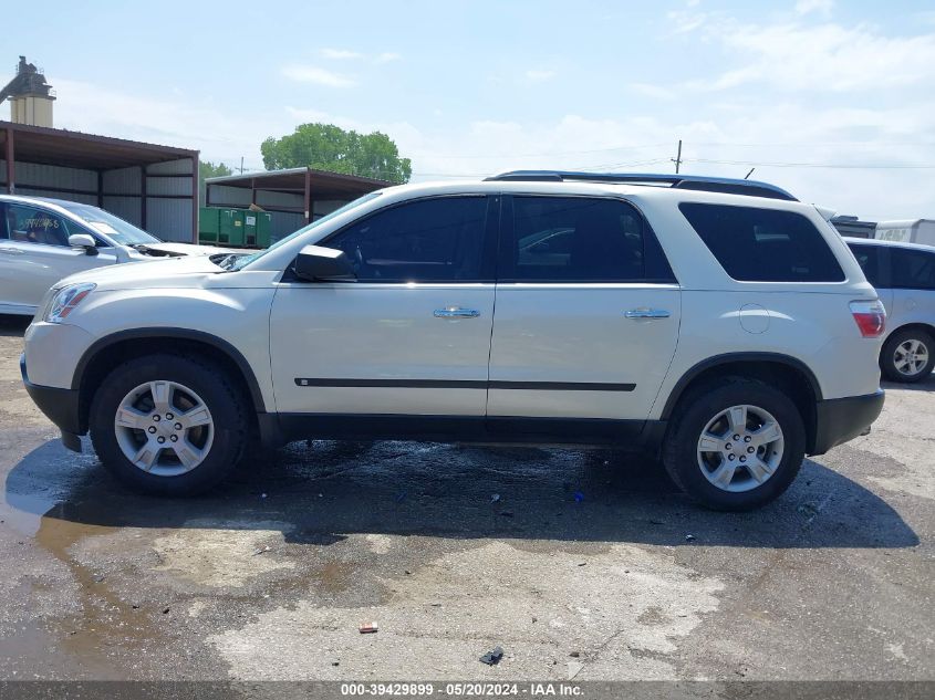 2009 GMC Acadia Sle-1 VIN: 1GKER13D99J155058 Lot: 39429899