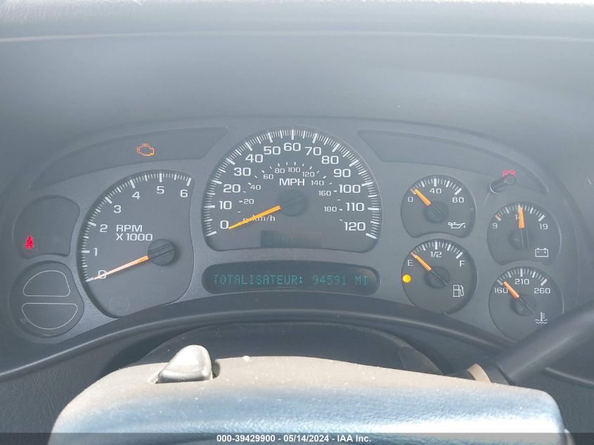 2003 Chevrolet Silverado 1500 Work Truck VIN: 1GCEC14X73Z261555 Lot: 39429900