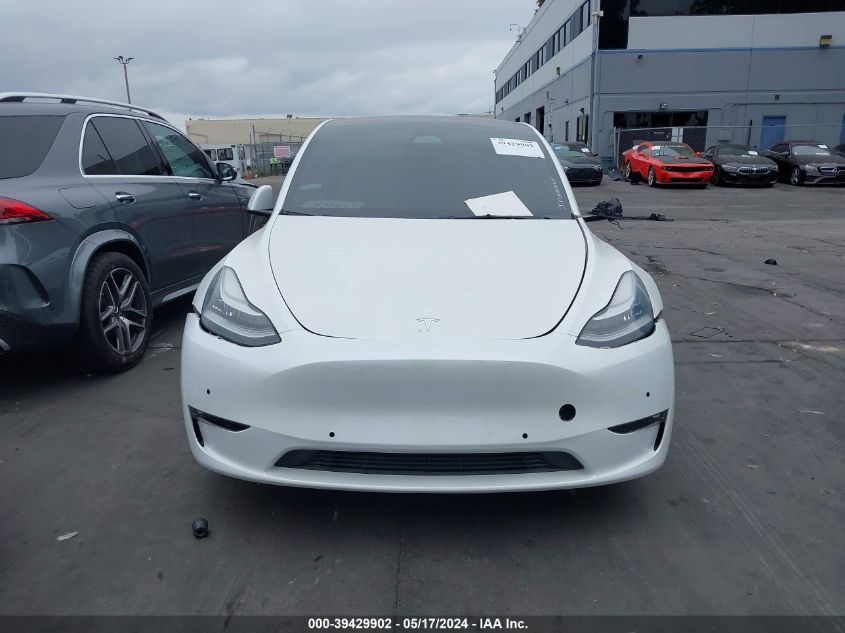 2021 Tesla Model Y Long Range Dual Motor All-Wheel Drive VIN: 5YJYGDEE1MF213038 Lot: 39429902