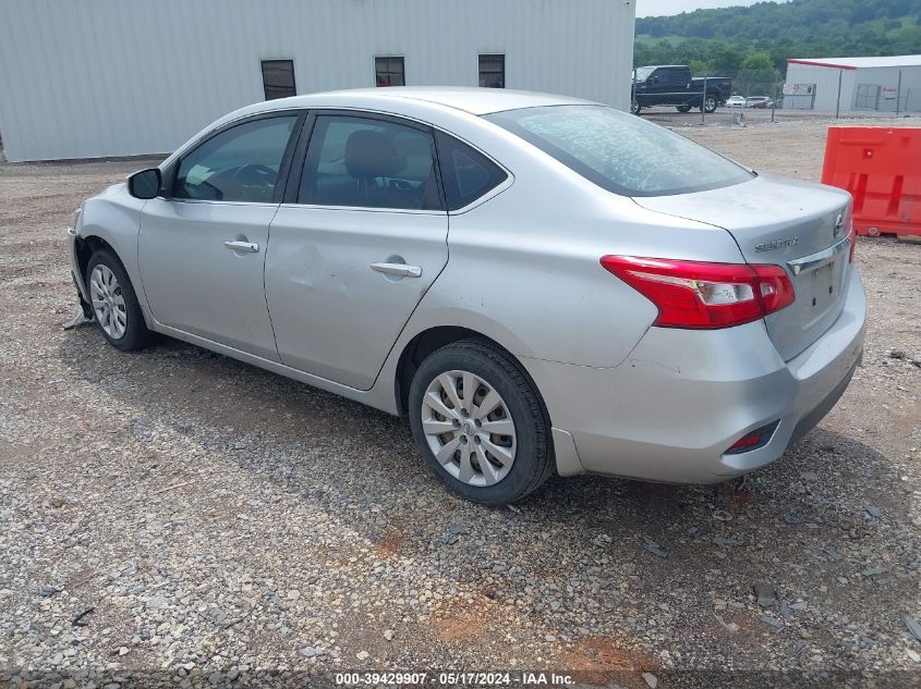 2016 Nissan Sentra S VIN: 3N1AB7AP9GY288994 Lot: 39429907