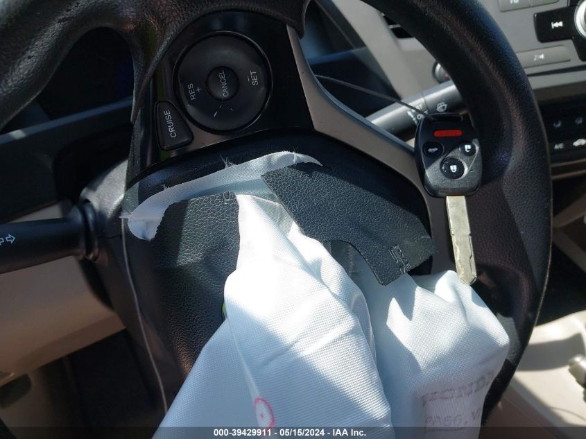 2012 Honda Civic Lx VIN: 2HGFB2F52CH596443 Lot: 39429911