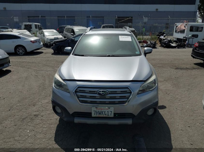 2015 Subaru Outback 2.5I Limited VIN: 4S4BSANC4F3256866 Lot: 39429915