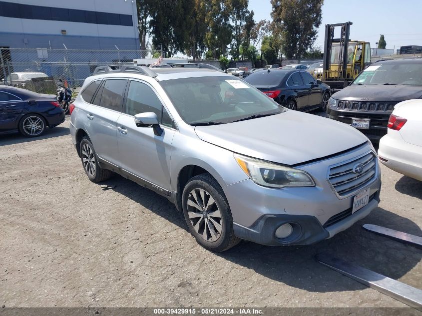 2015 Subaru Outback 2.5I Limited VIN: 4S4BSANC4F3256866 Lot: 39429915