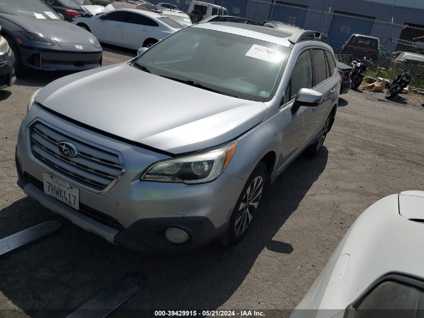 2015 Subaru Outback 2.5I Limited VIN: 4S4BSANC4F3256866 Lot: 39429915