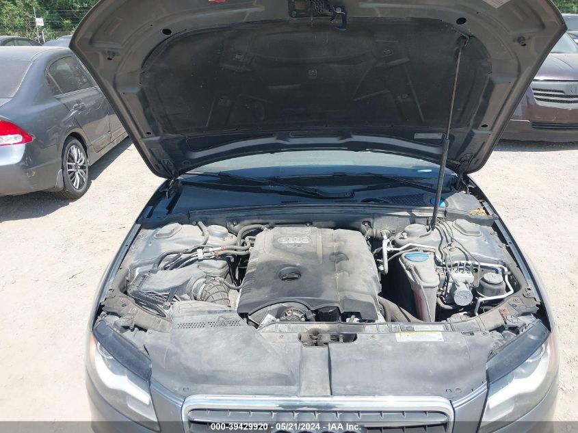 2012 Audi A4 2.0T Premium VIN: WAUBFAFL8CA119005 Lot: 39429920