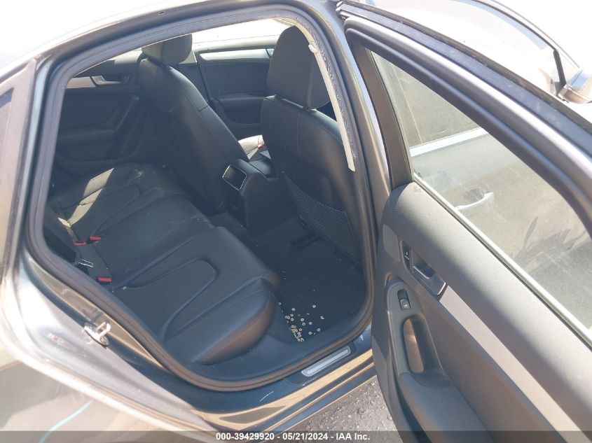 2012 Audi A4 2.0T Premium VIN: WAUBFAFL8CA119005 Lot: 39429920