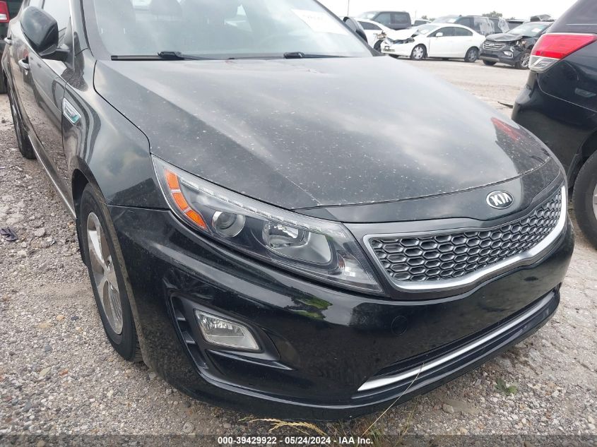 2014 Kia Optima Hybrid Lx VIN: KNAGM4AD1E5063353 Lot: 39429922