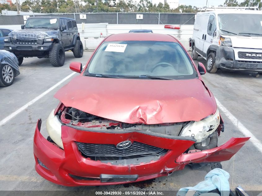 2009 Toyota Corolla Le VIN: JTDBL40E399083631 Lot: 39429930