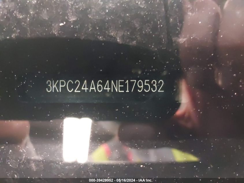 2022 Hyundai Accent Se VIN: 3KPC24A64NE179532 Lot: 39429952