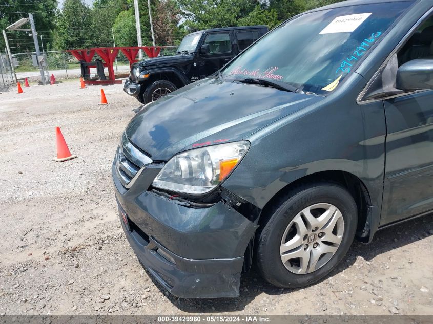 2006 Honda Odyssey Ex-L VIN: 5FNRL38616B418120 Lot: 39429960