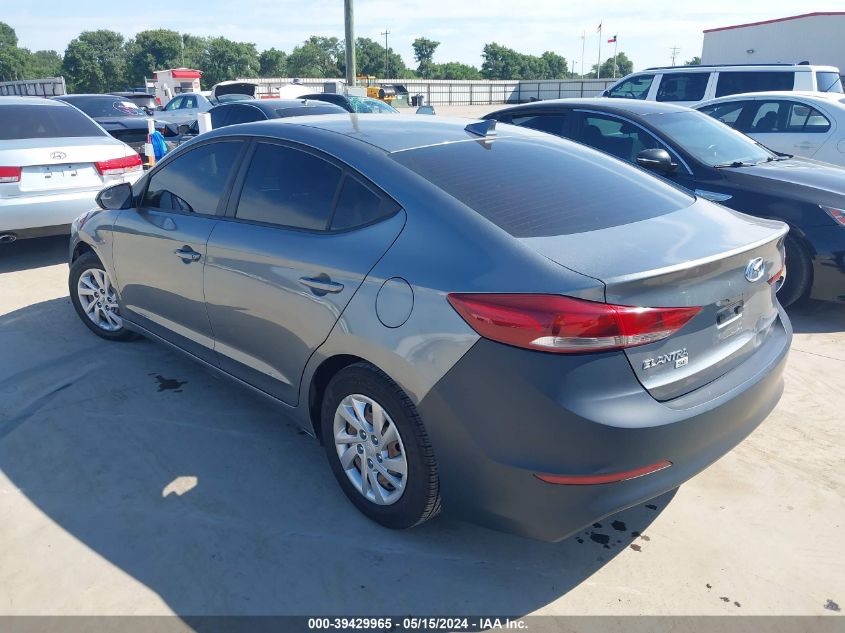 2017 Hyundai Elantra Se VIN: KMHD74LF4HU409901 Lot: 39429965