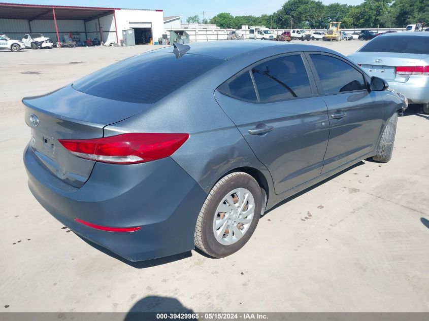 2017 Hyundai Elantra Se VIN: KMHD74LF4HU409901 Lot: 39429965