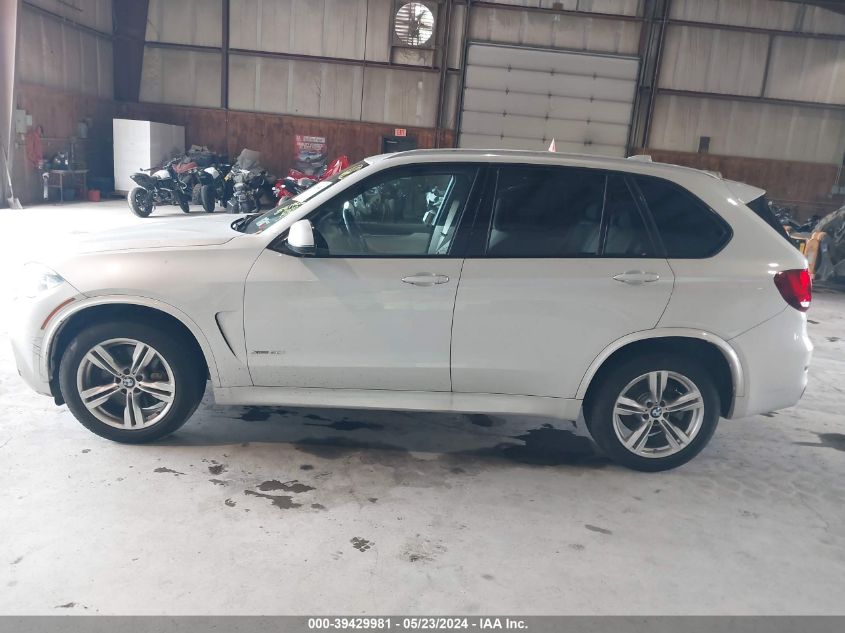 2016 BMW X5 xDrive50I VIN: 5UXKR6C59G0J81391 Lot: 39429981