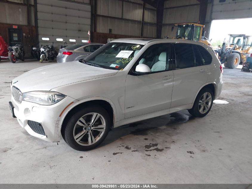 2016 BMW X5 xDrive50I VIN: 5UXKR6C59G0J81391 Lot: 39429981