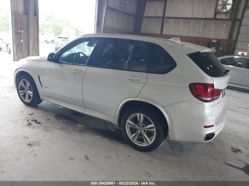 2016 BMW X5 xDrive50I VIN: 5UXKR6C59G0J81391 Lot: 39429981