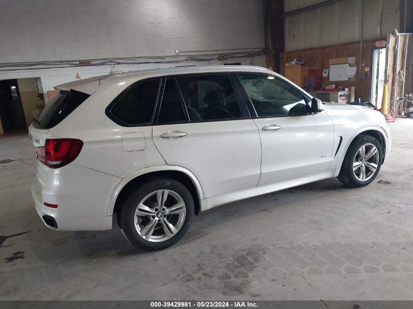 2016 BMW X5 xDrive50I VIN: 5UXKR6C59G0J81391 Lot: 39429981