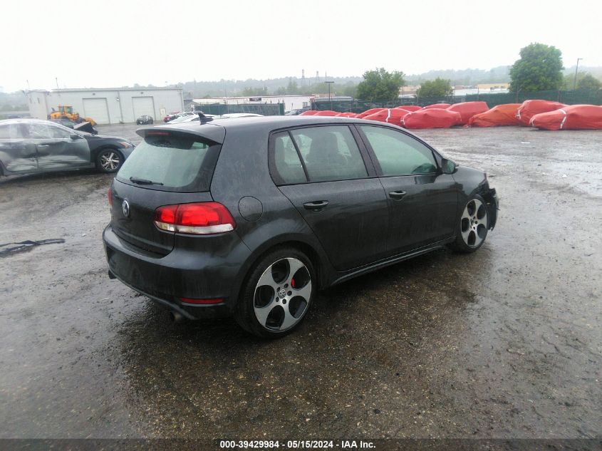 2013 Volkswagen Gti Wolfsburg Edition VIN: WVWHD7AJ4DW141342 Lot: 39429984