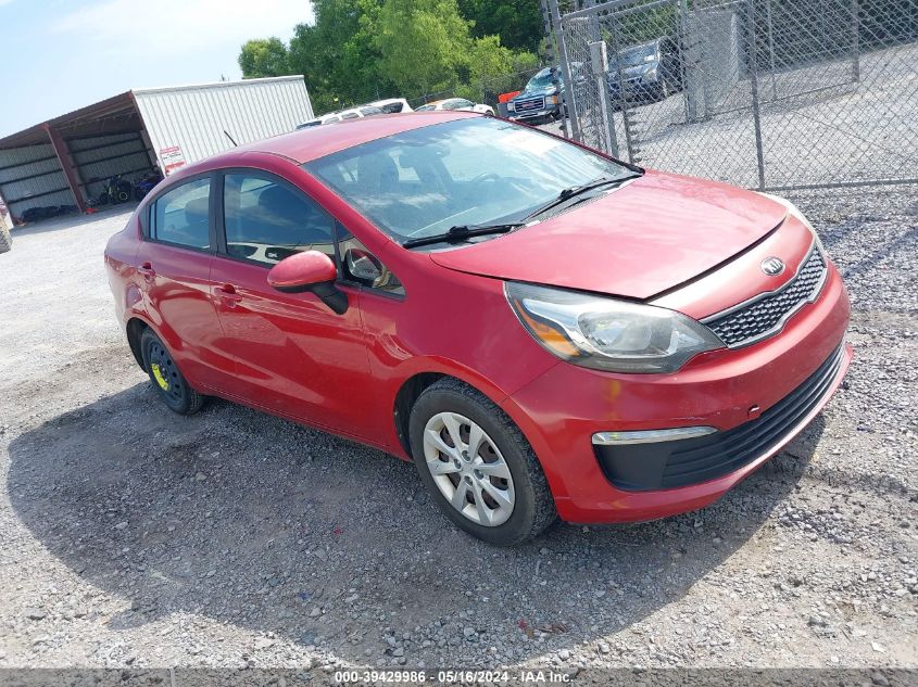 2017 Kia Rio Lx VIN: KNADM4A3XH6029887 Lot: 39429986