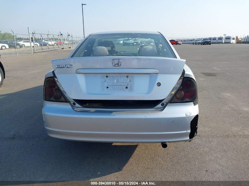 2003 Honda Civic Ex VIN: 1HGEM22953L084225 Lot: 39430010