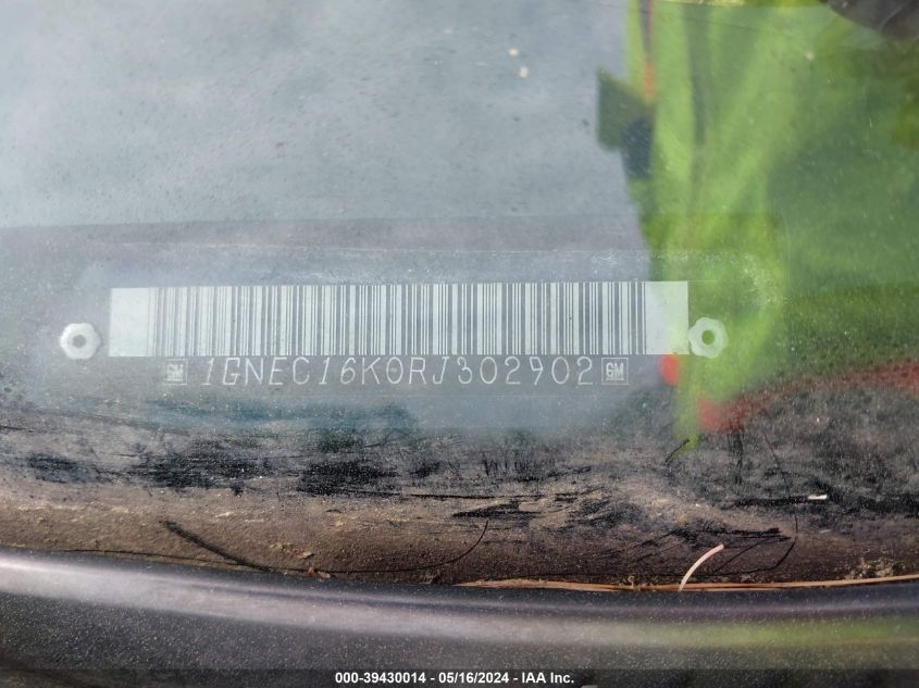 1994 Chevrolet Suburban C1500 VIN: 1GNEC16K0RJ302902 Lot: 39430014