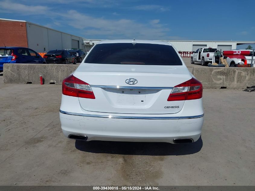 2014 Hyundai Genesis 3.8 VIN: KMHGC4DD9EU261004 Lot: 39430015