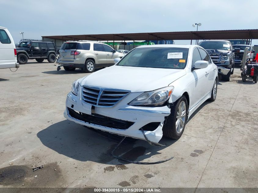 2014 Hyundai Genesis 3.8 VIN: KMHGC4DD9EU261004 Lot: 39430015