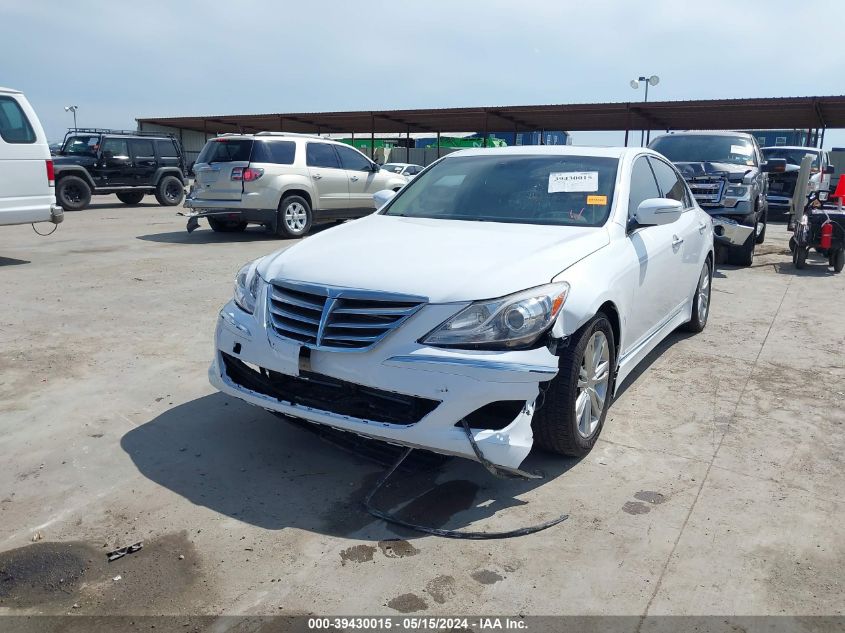 2014 Hyundai Genesis 3.8 VIN: KMHGC4DD9EU261004 Lot: 39430015