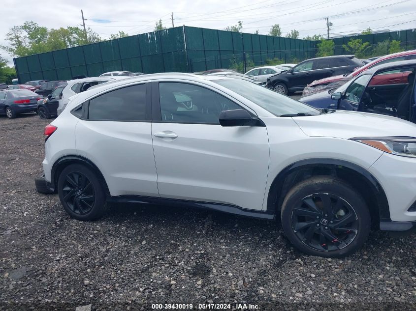 2021 Honda Hr-V Awd Sport VIN: 3CZRU6H13MM743292 Lot: 39430019