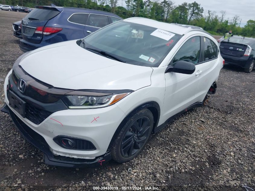 2021 Honda Hr-V Awd Sport VIN: 3CZRU6H13MM743292 Lot: 39430019