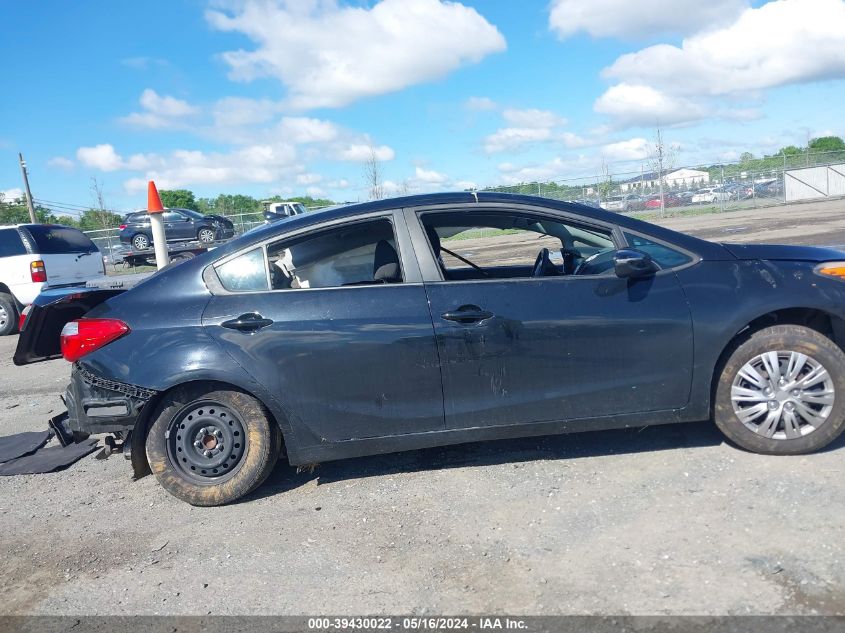 2016 Kia Forte Lx VIN: KNAFX4A6XG5526601 Lot: 39430022