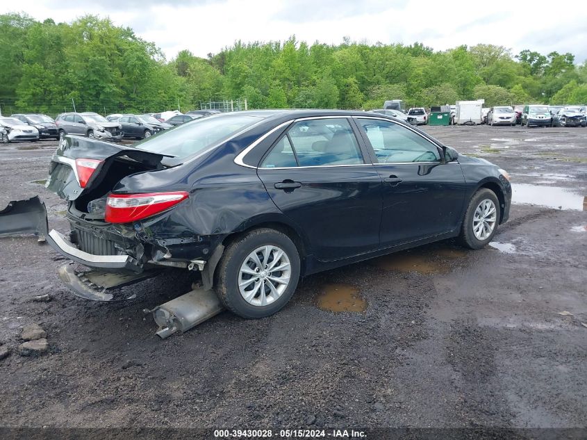 2016 Toyota Camry Le VIN: 4T1BF1FK5GU170651 Lot: 39430028