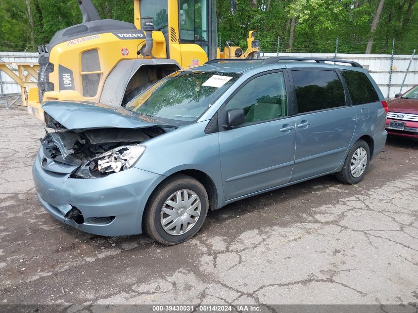 2008 Toyota Sienna Le VIN: 5TDZK23C58S172486 Lot: 39430031