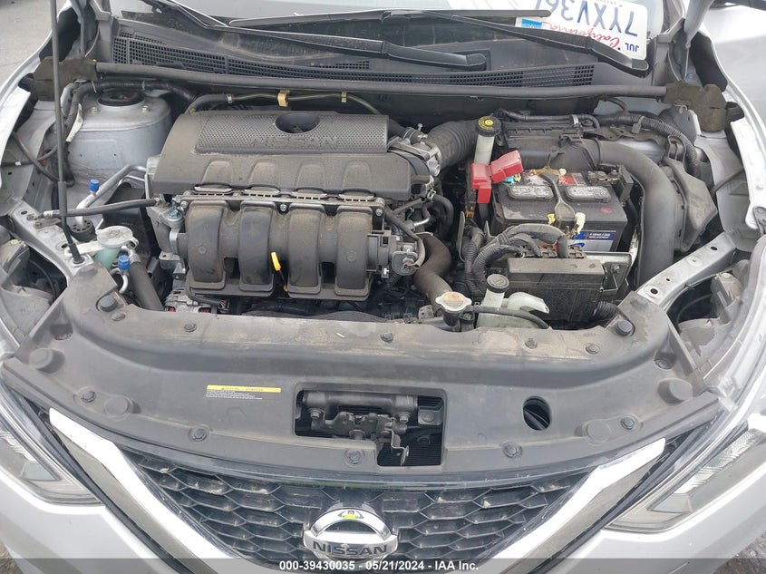 2017 Nissan Sentra Sv VIN: 3N1AB7AP4HL649272 Lot: 39430035