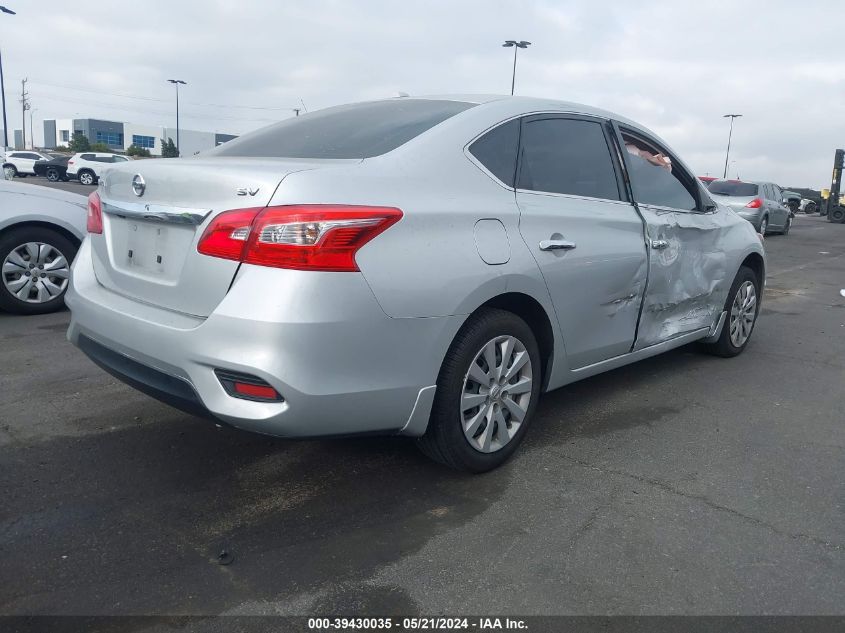 2017 Nissan Sentra Sv VIN: 3N1AB7AP4HL649272 Lot: 39430035