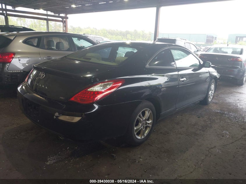 2007 Toyota Camry Solara Se VIN: 4T1CE30P07U757654 Lot: 39430038