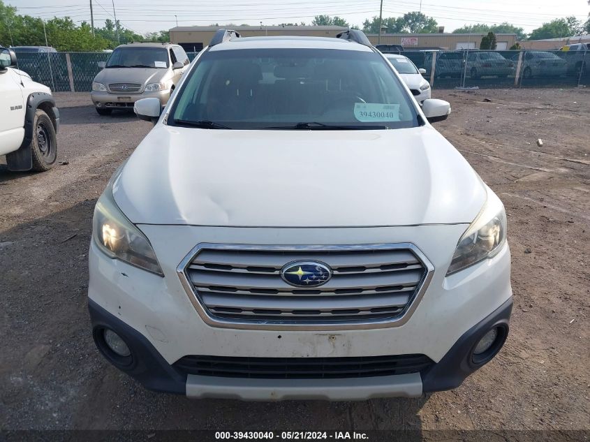 2015 Subaru Outback 2.5I Limited VIN: 4S4BSBNC0F3360891 Lot: 39430040