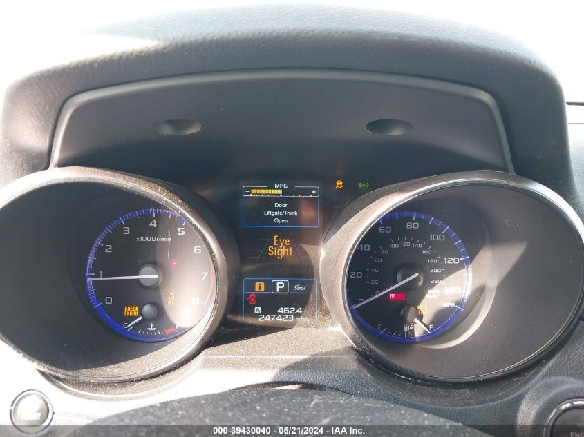 2015 Subaru Outback 2.5I Limited VIN: 4S4BSBNC0F3360891 Lot: 39430040