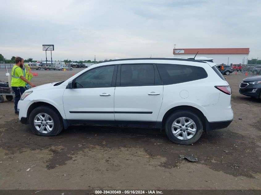 2016 Chevrolet Traverse Ls VIN: 1GNKRFED4GJ285391 Lot: 39430049