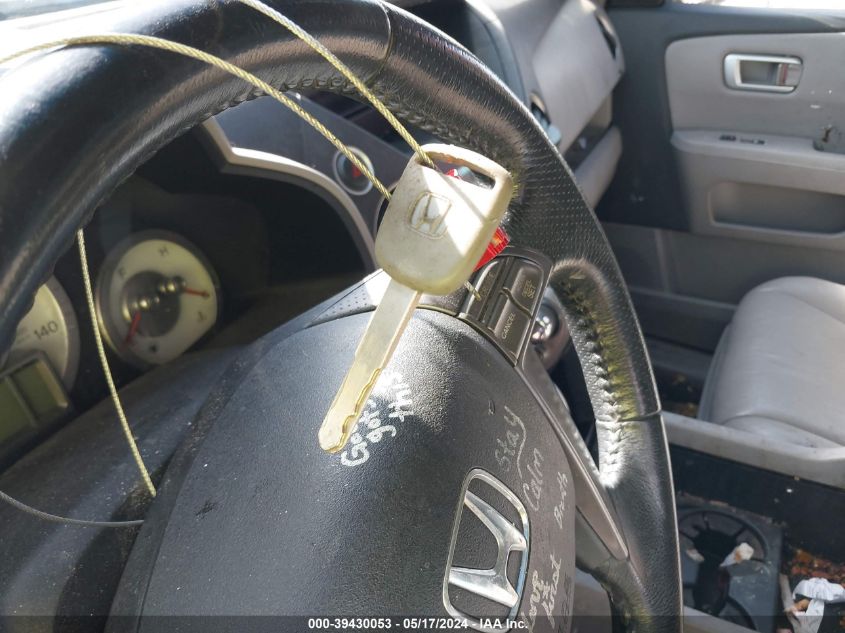 2009 Honda Pilot Ex-L VIN: 5FNYF48609B038604 Lot: 39430053