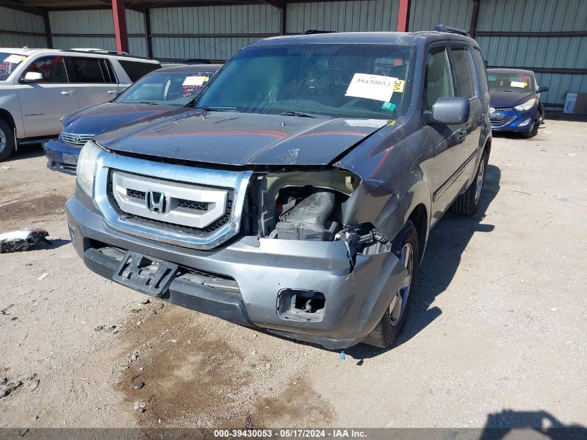 2009 Honda Pilot Ex-L VIN: 5FNYF48609B038604 Lot: 39430053