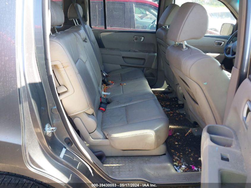 2009 Honda Pilot Ex-L VIN: 5FNYF48609B038604 Lot: 39430053