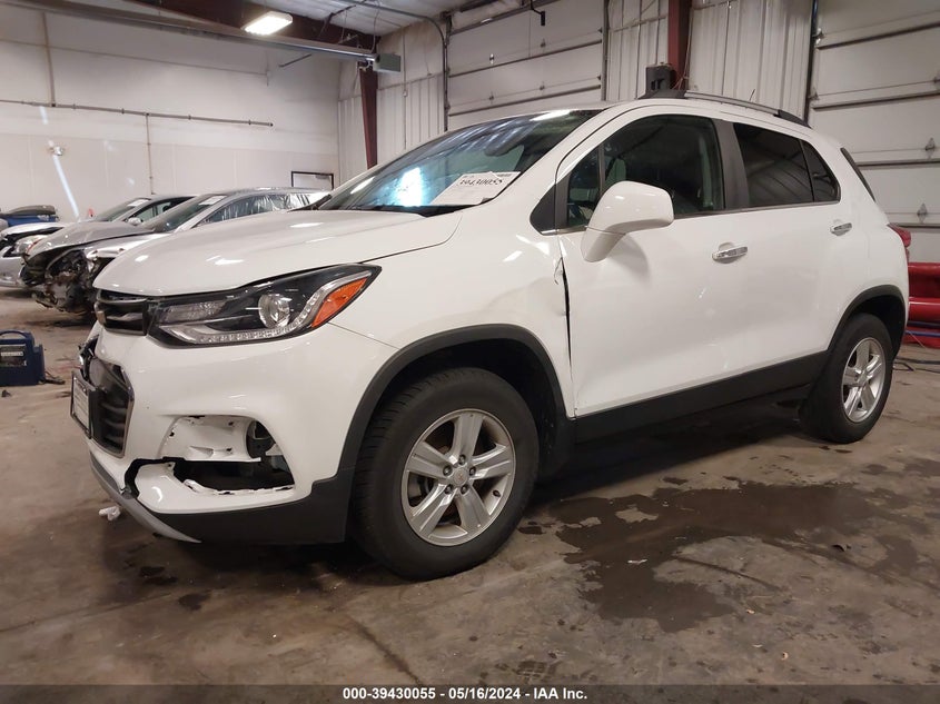 2019 CHEVROLET TRAX LT - KL7CJPSB6KB905302