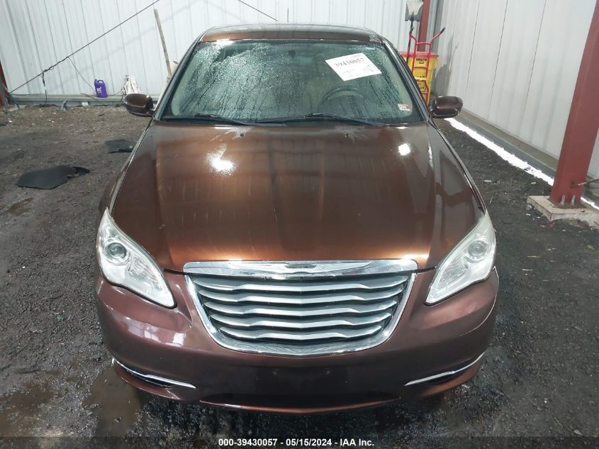 2012 Chrysler 200 Touring VIN: 1C3CCBBG6CN169557 Lot: 39430057